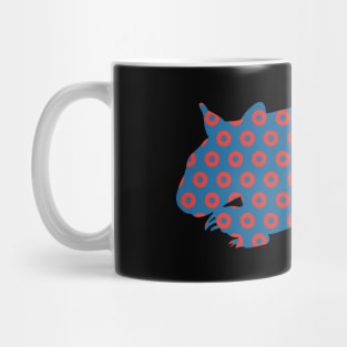 Phish Wombat Donuts Mug